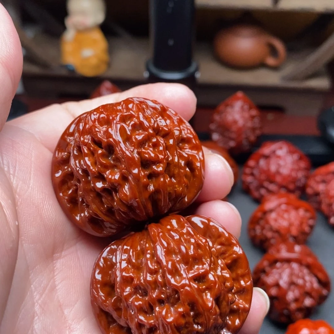 吊坠文玩核桃40四座楼