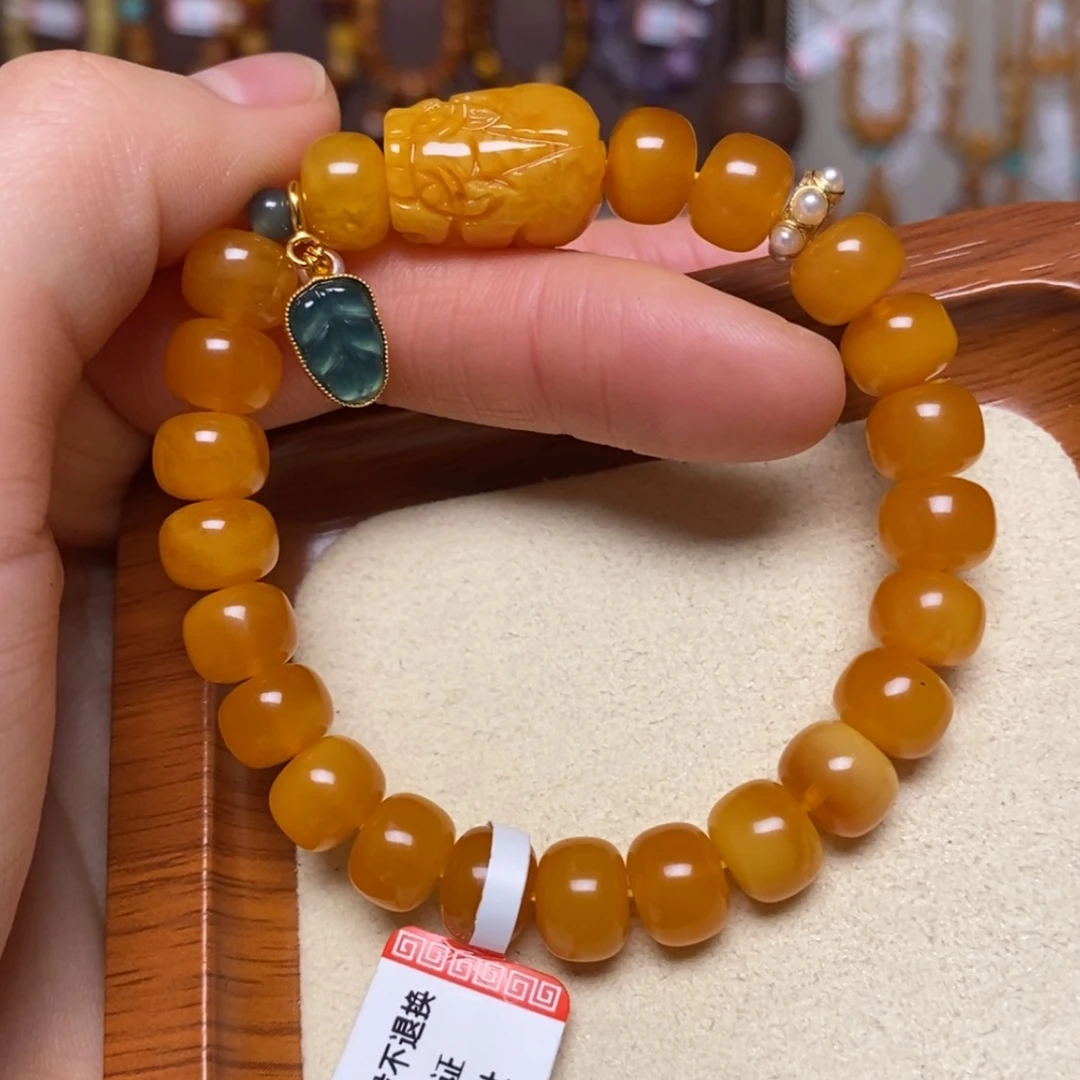 【闪购商品】手链蜜蜡未镶嵌手串