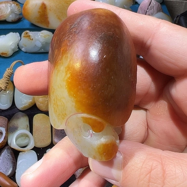 和田玉未镶嵌吊坠(不含链)