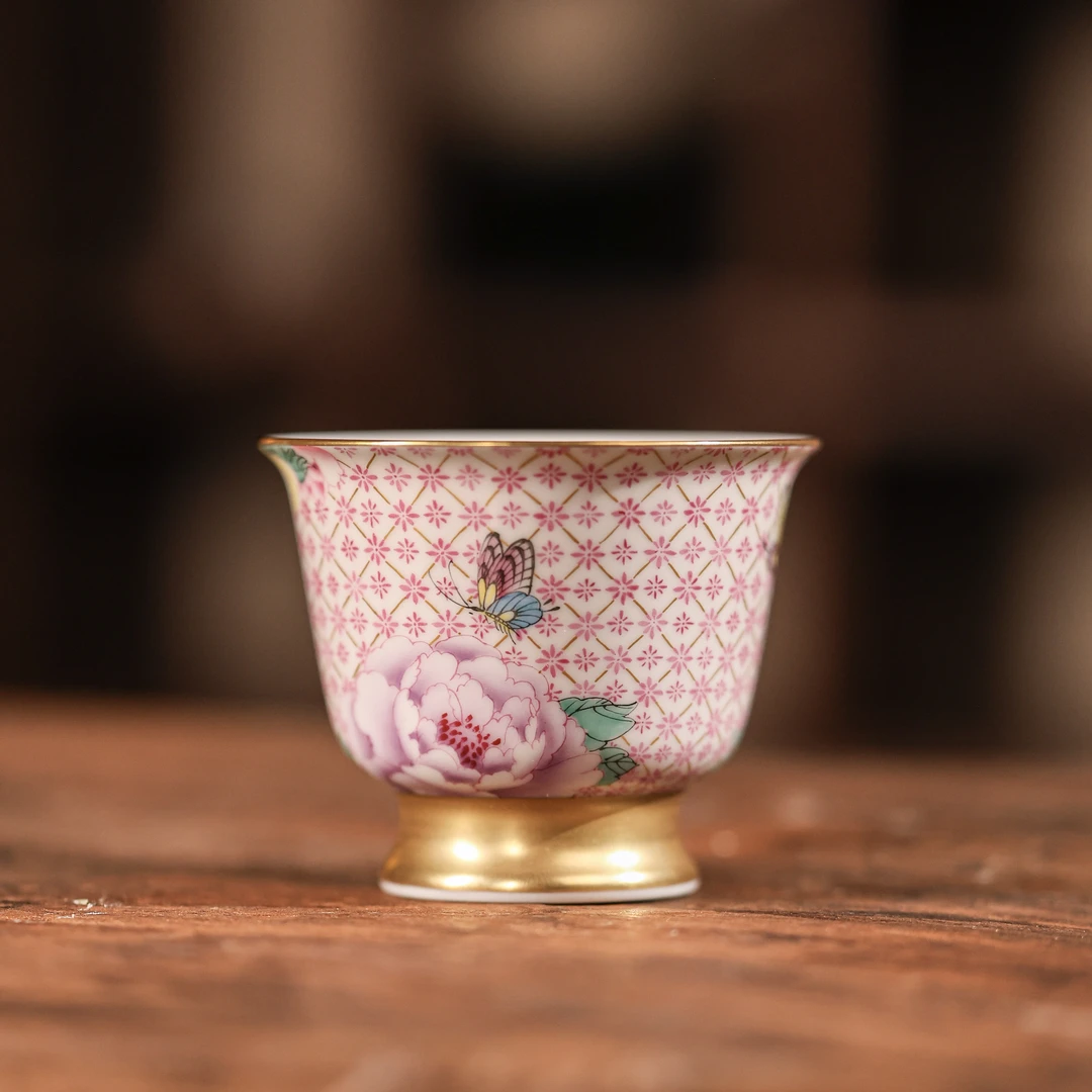 【好物】珠光月牙白-华隐堂&梵田里-富贵繁华主人杯（华隐S1264