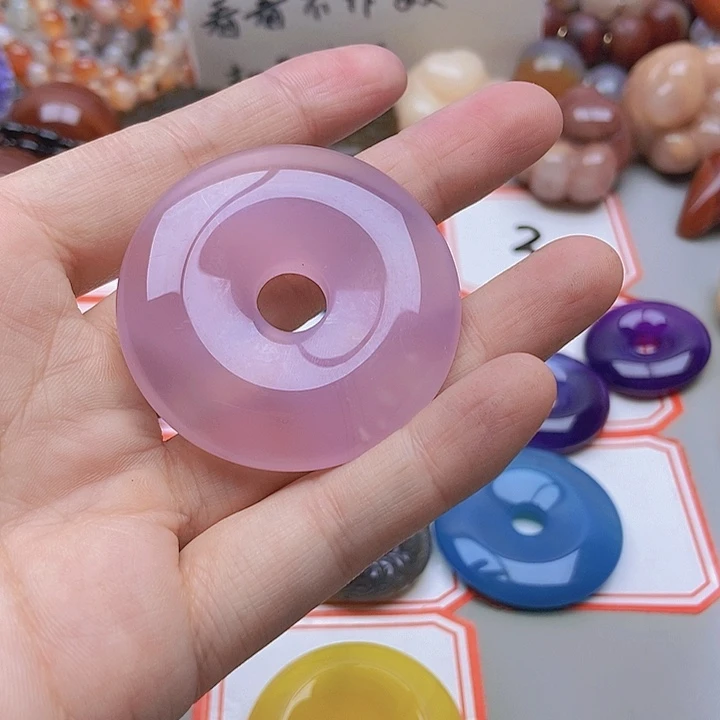 【闪购商品】未镶嵌玛瑙/玉髓珠宝半成品丹**砚