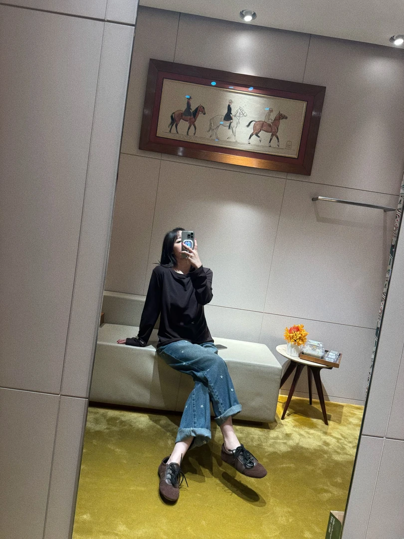 BETTER JOELAY -【直筒星域】高级牛仔裤水洗时尚宽松休闲风ZZ2112