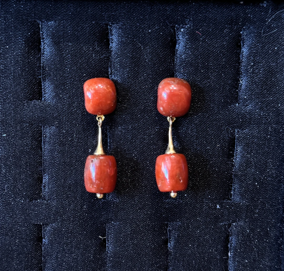 铜合金亚克力耳饰 央宗同款简约吊坠耳环