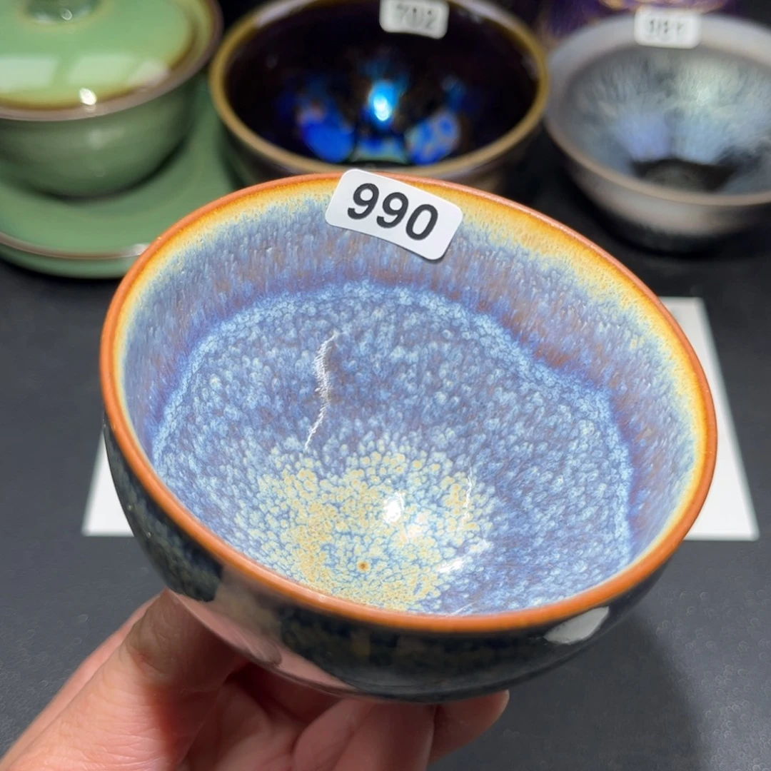 茶盏990 建盏单盏太好看了吧……