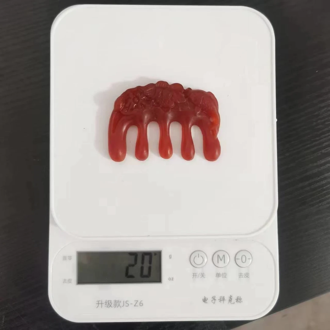 新客立减龙涎香王血珀按摩经络梳复古刮痧按摩梳头部手部身体脸部