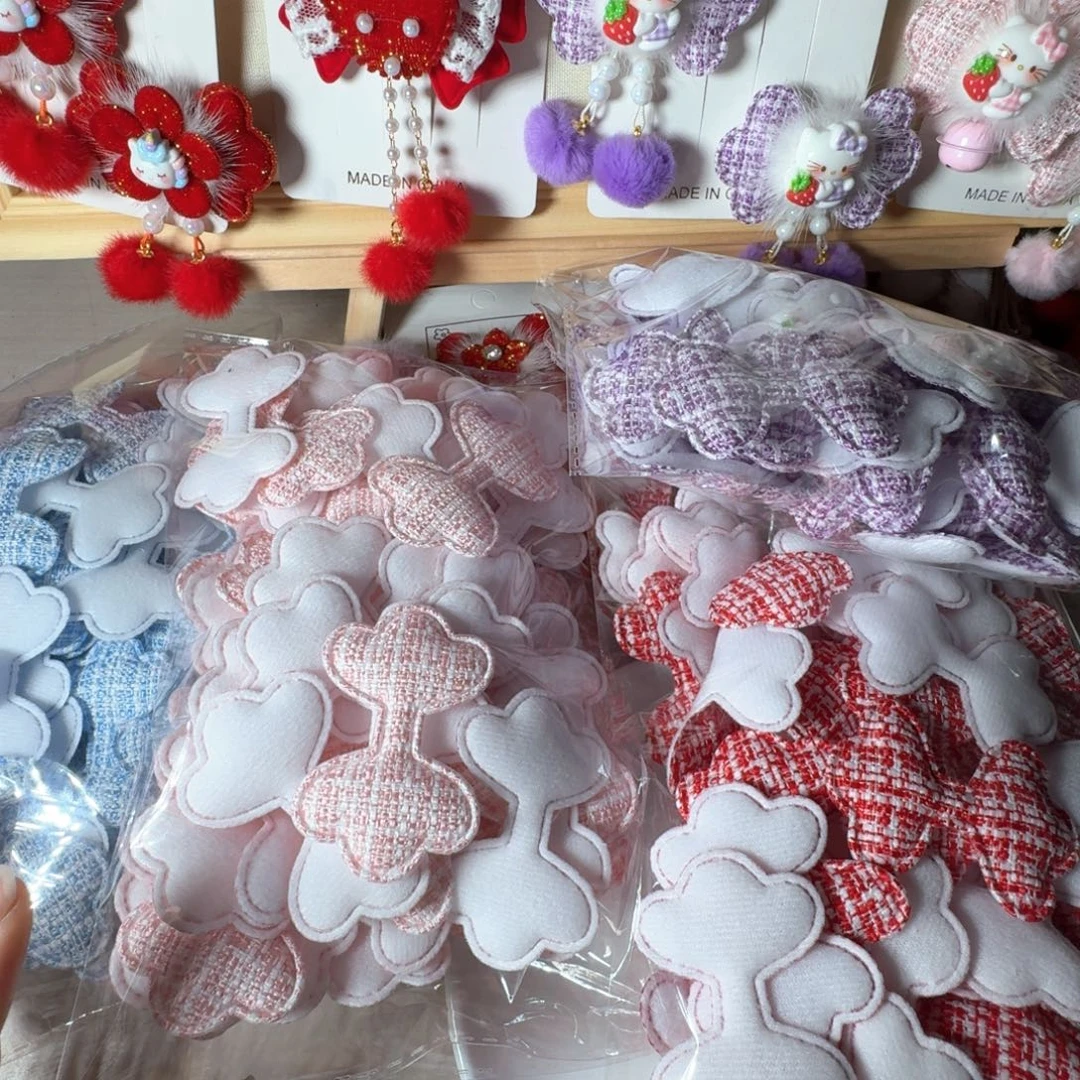 非金属混色小香风蝴蝶结50个