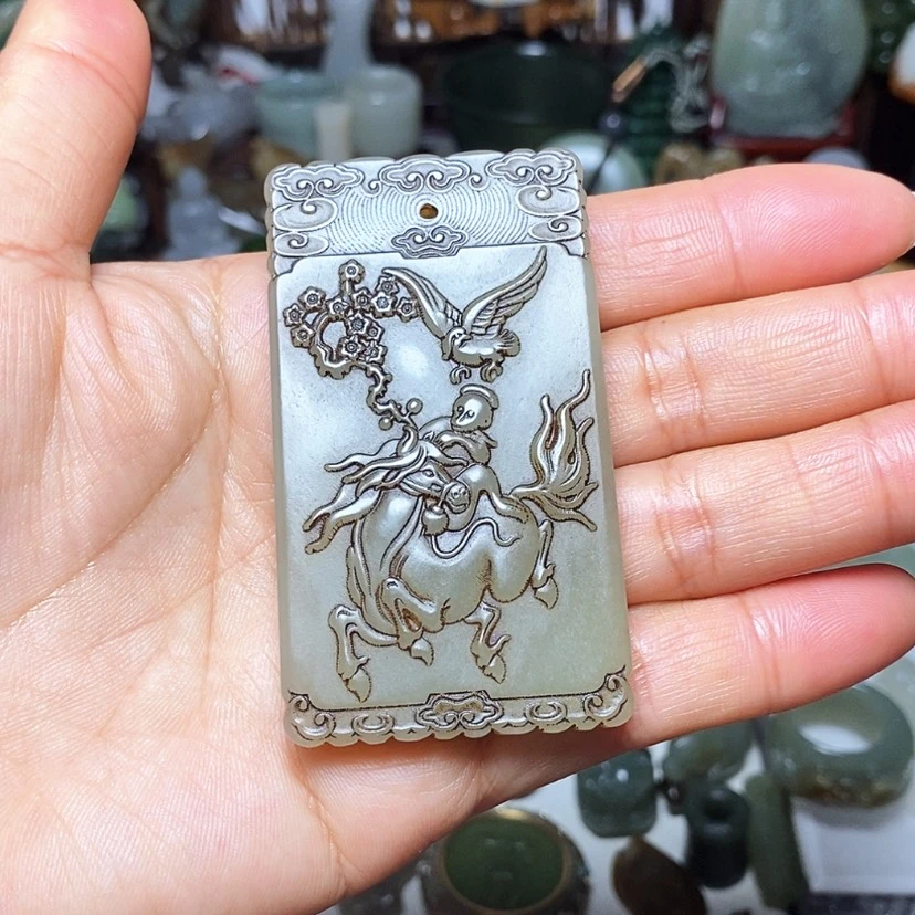 【闪购商品】和田玉颈饰未镶嵌?**青