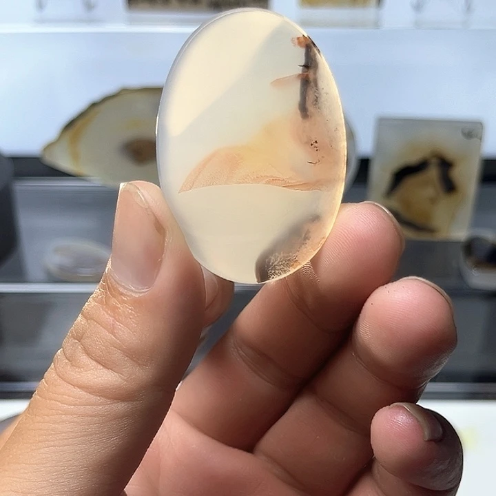 玛瑙/玉髓未镶嵌吊坠(不含链)