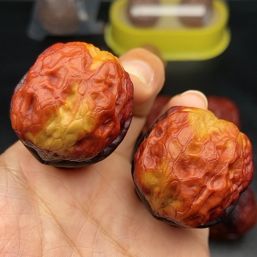【闪购商品】把件文玩核桃40尺方尊妖蟾
