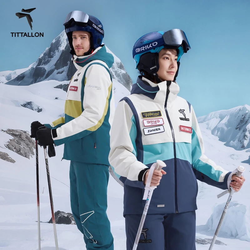 TITTALLON/体拓新款A-Way5.0滑雪衣男加厚专业双板滑雪服套装女