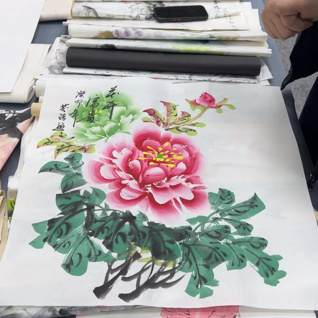 国画纯手工定制字画