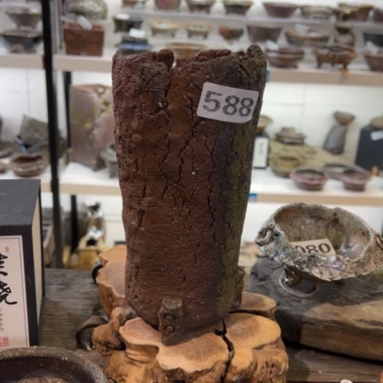 红陶引*高筒盆…………