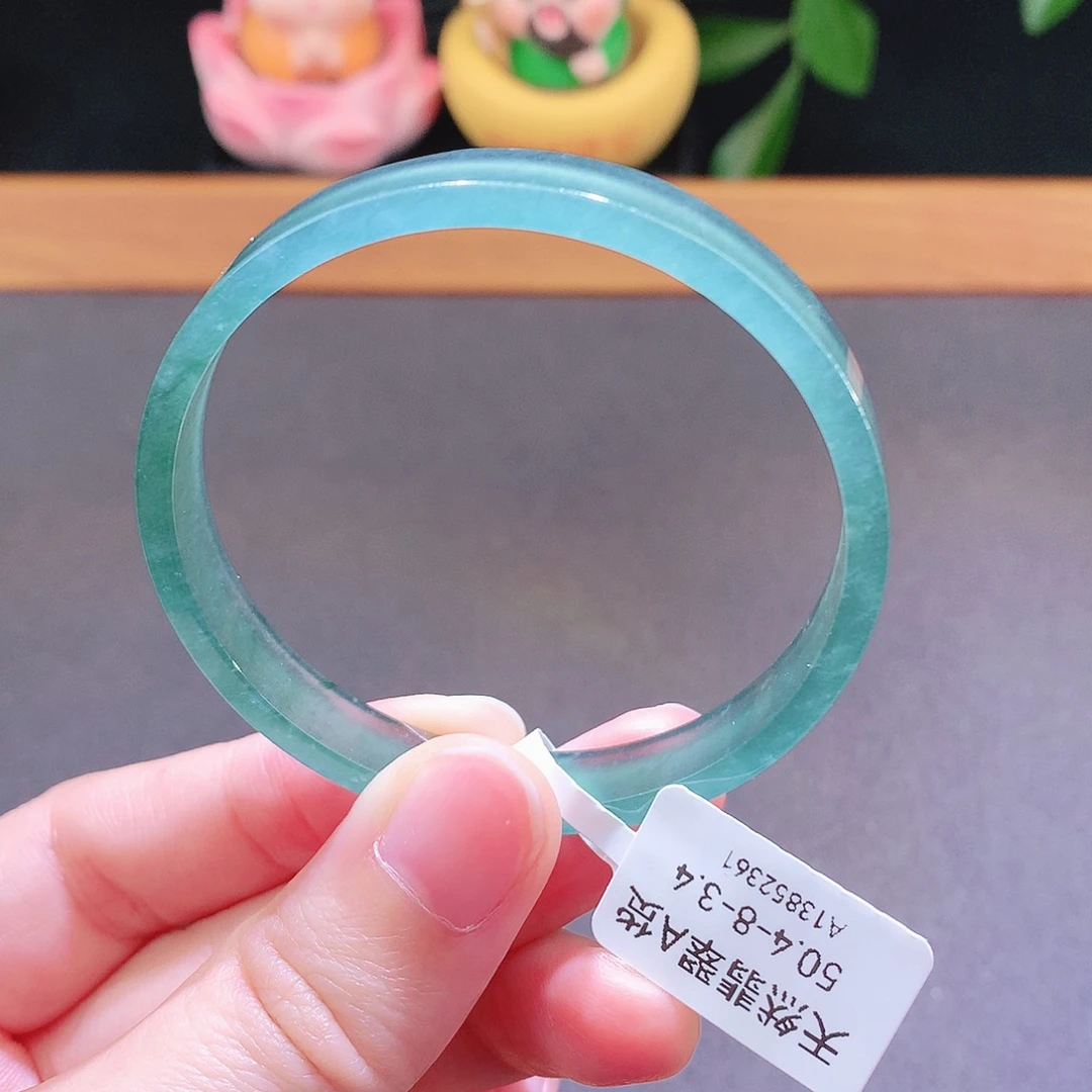 翡翠未镶嵌手镯天然翡翠