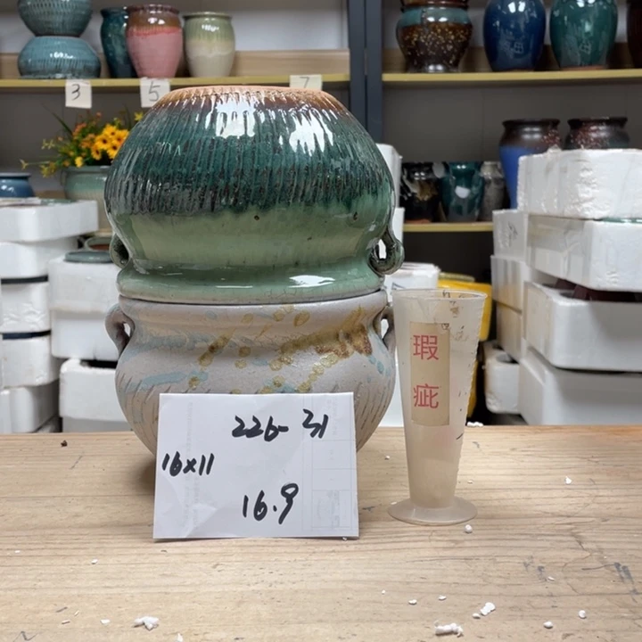 紫砂花盆多肉花盆微瑕31