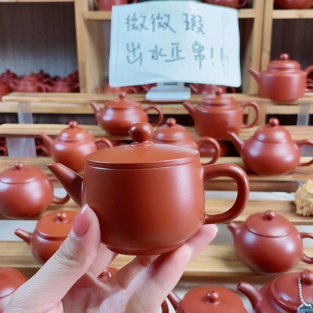 潮州手拉壶汉瓦100毫升 壶底微瑕