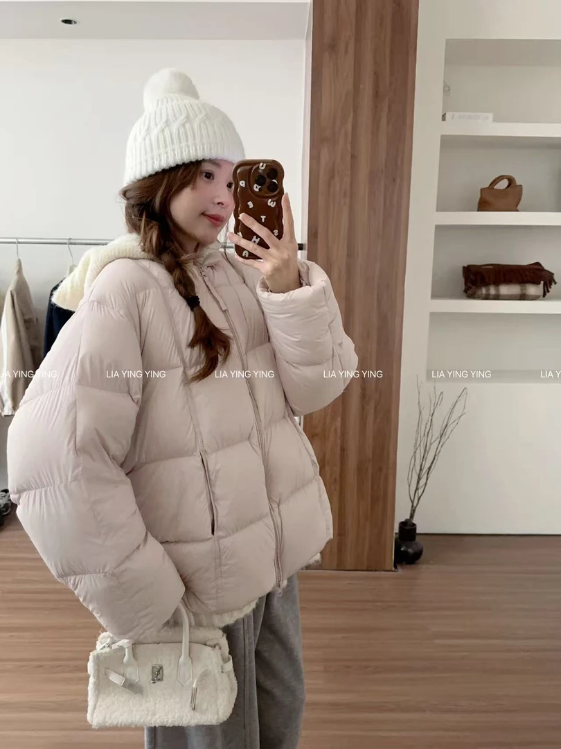 【生巧慕斯】版型赞！90白鸭绒～百搭糯糯手感～蓬松～冬季加厚保暖羽绒