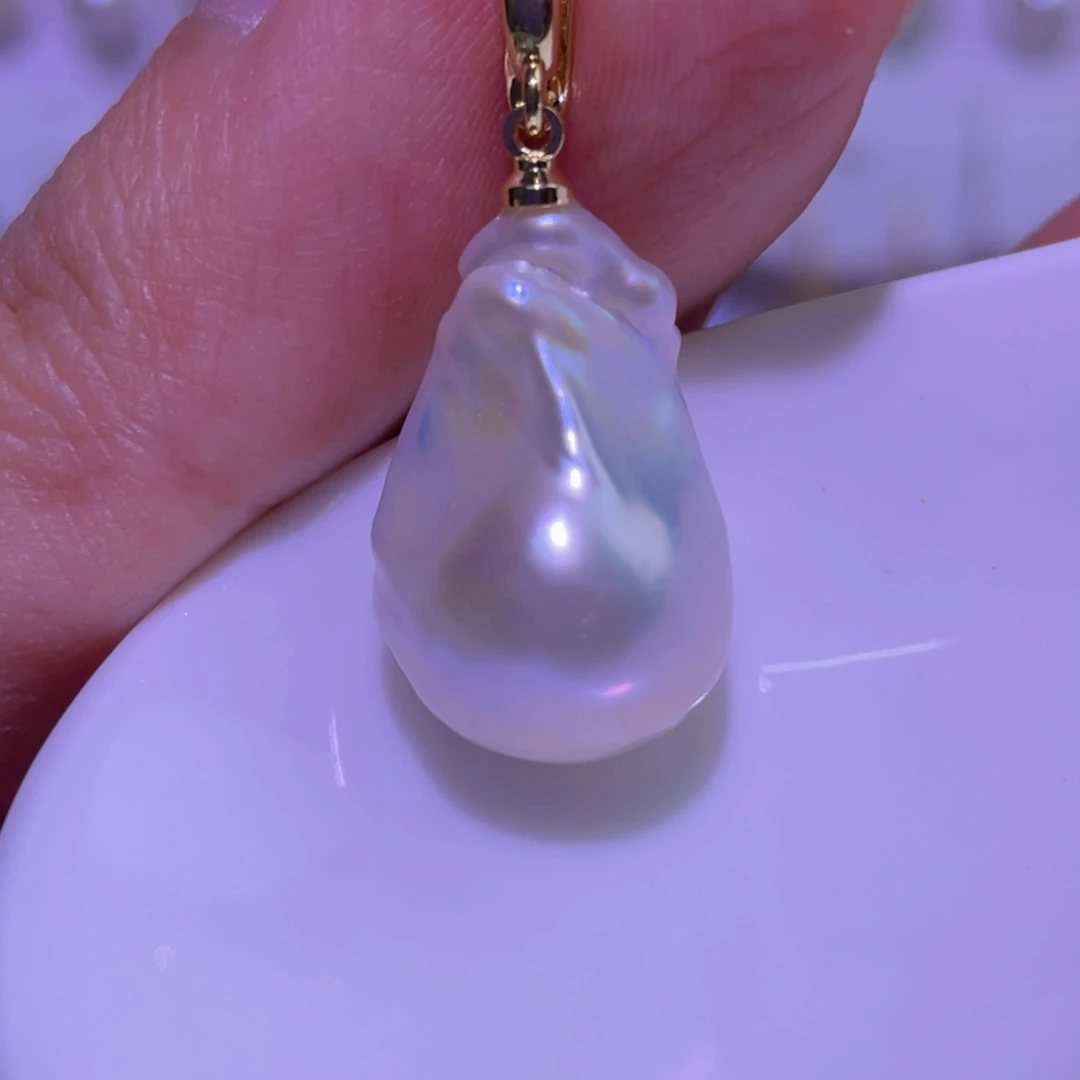 未镶嵌淡水珍珠天然淡水珍珠吊坠