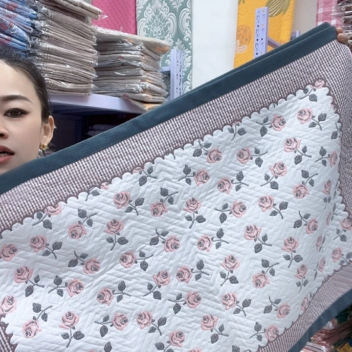 棉灰色小玫瑰他棉