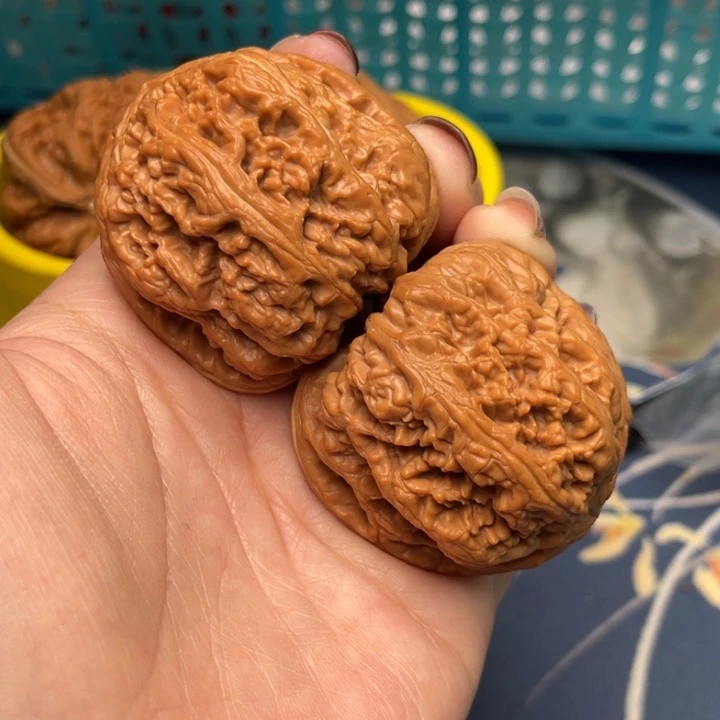 文玩核桃把件粗筋43