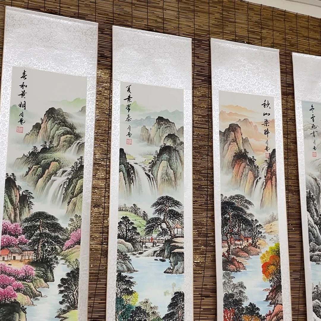 先***生国画老师手笔手绘作品n