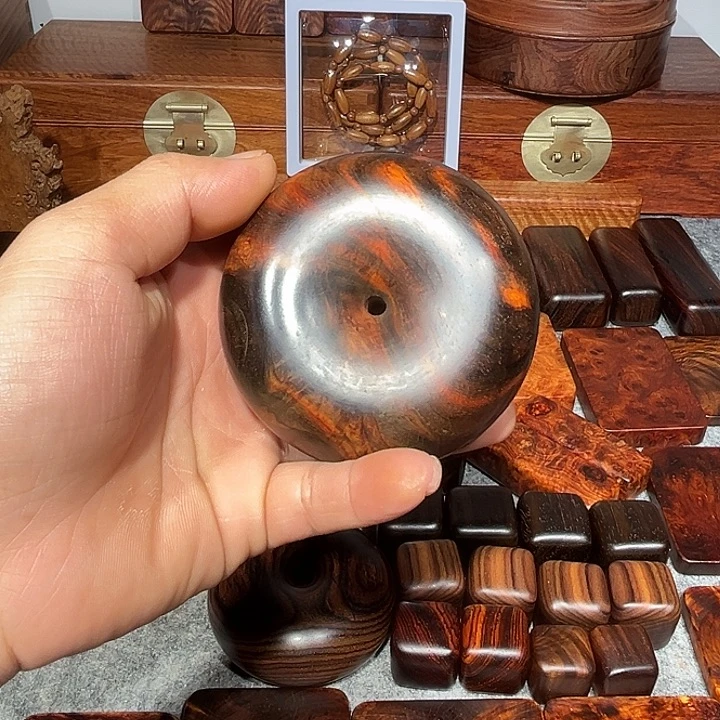 紫檀木类成套家具大红酸酯 平安扣子