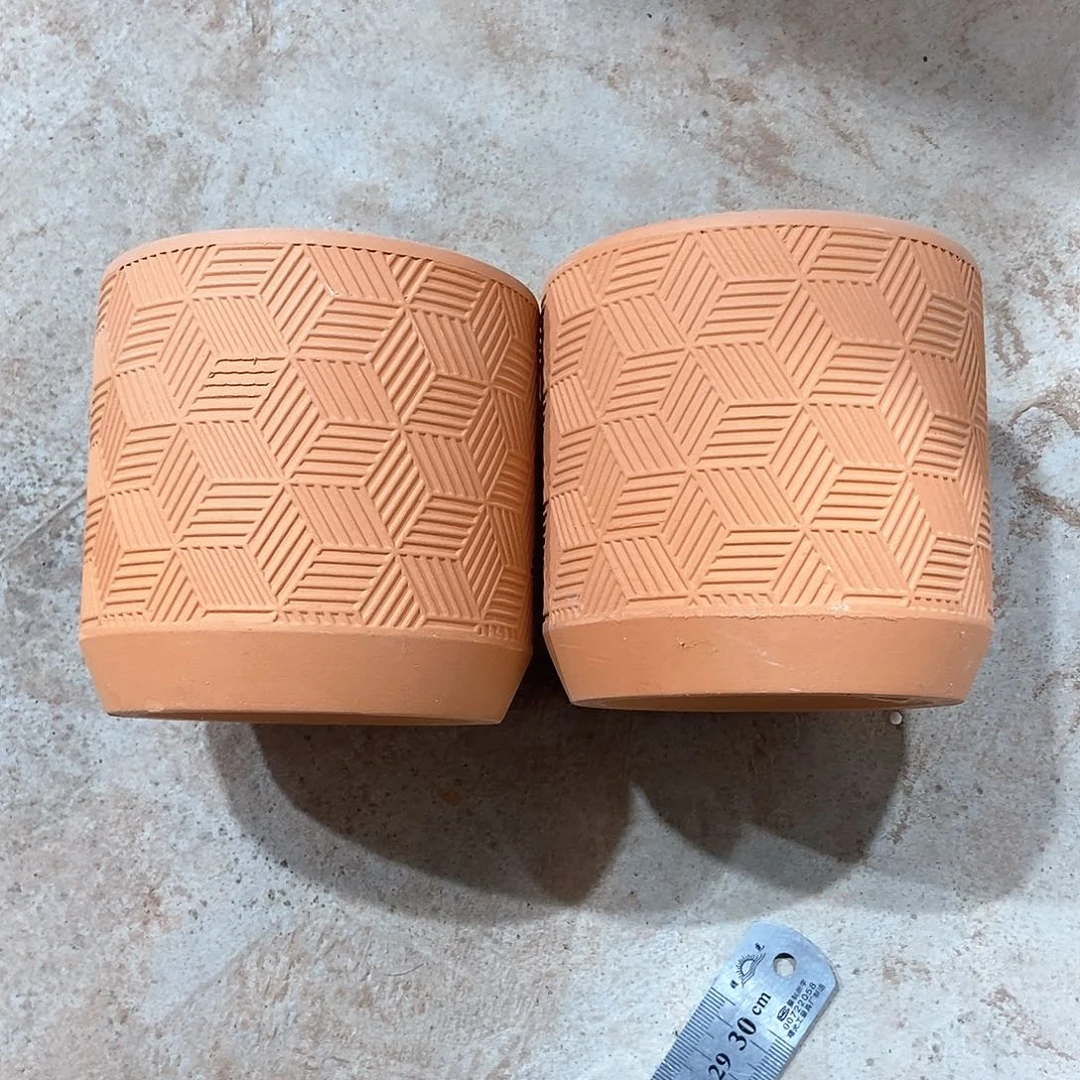 红陶红陶凌格直筒11×11-2个