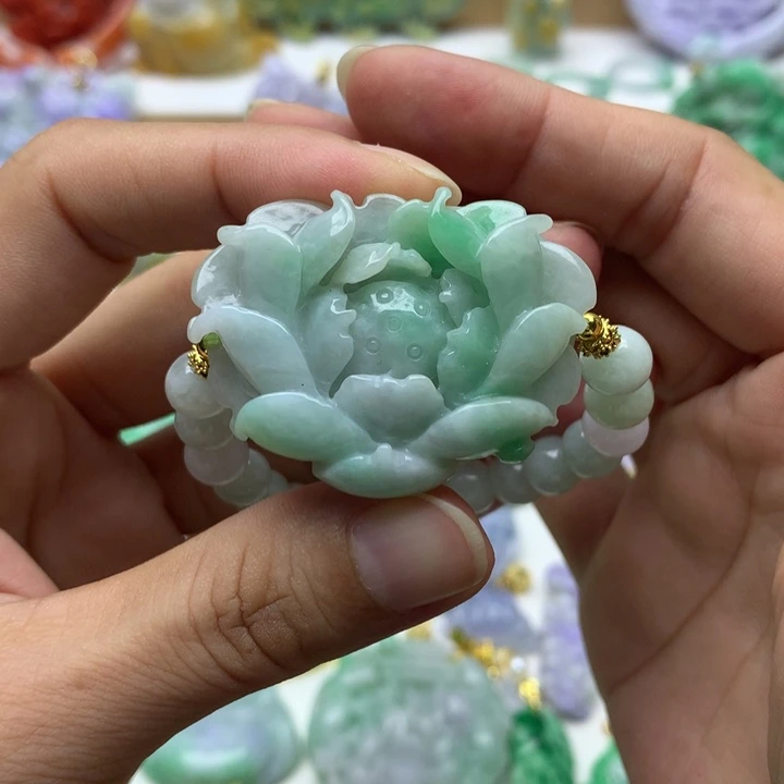 颈饰未镶嵌翡翠翡翠