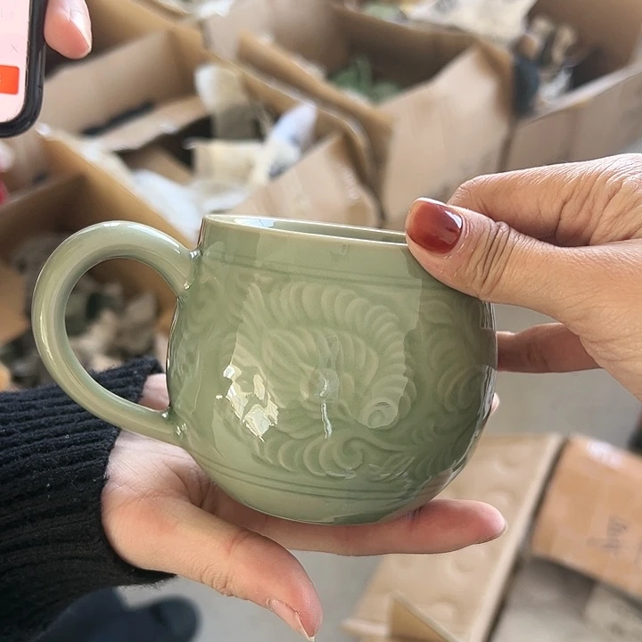 小米茶器龙泉青瓷