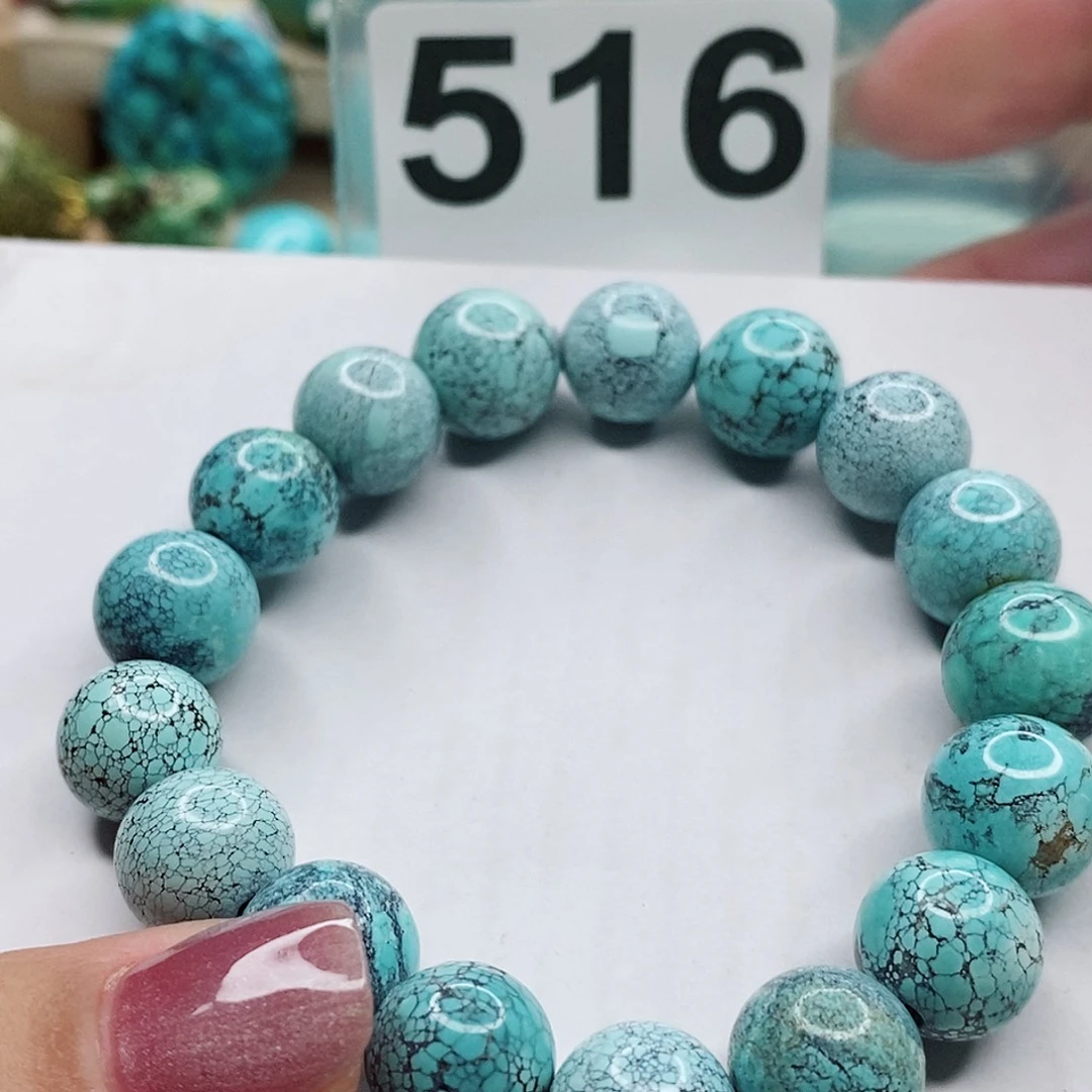 绿松石颈饰未镶嵌歪***意绿松石