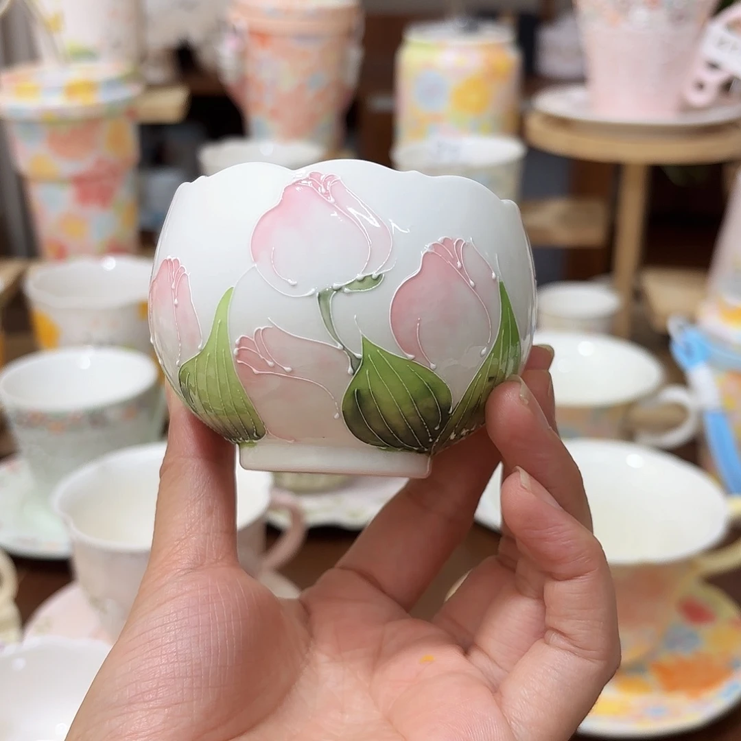 手绘创意高温釉下彩陶瓷
