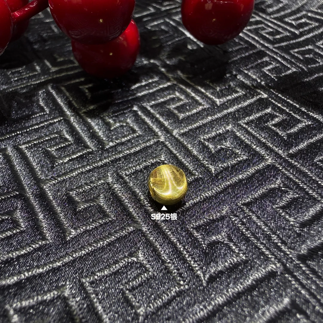 925银银制品 【阿平专享】S925银6mm猫眼珠PAS275