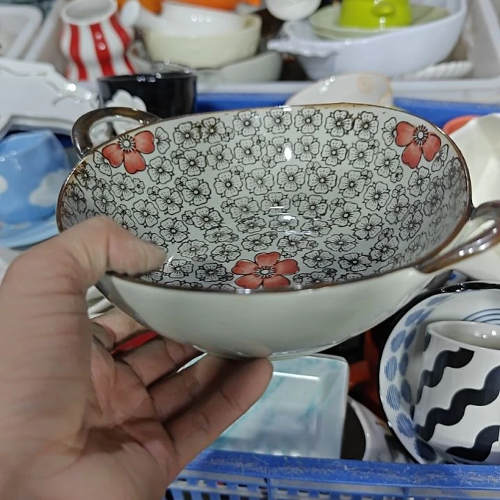 瓷片陶瓷杯碗盘微瑕介意慎拍