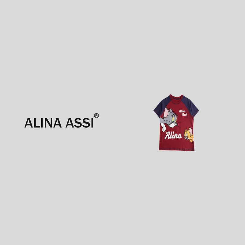 【楠楠】2025春夏新款百搭时尚T恤简约显瘦短袖上衣YMX399