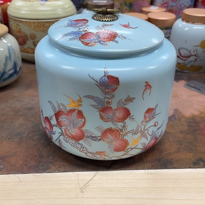 陶瓷罐茶叶罐密封罐储物罐