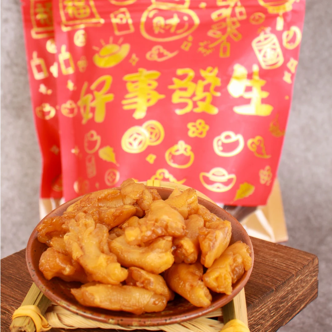 老庄精选鸭掌筋500g