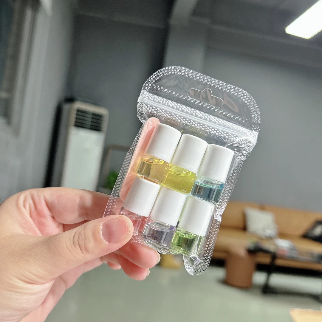 美甲滋润营养油植物油崽崽装便携1ml*6瓶味道