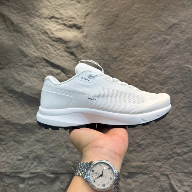 潮牌男款户外越野运动夏季透气网布休闲登山跑步旅游鞋耐磨徒步鞋