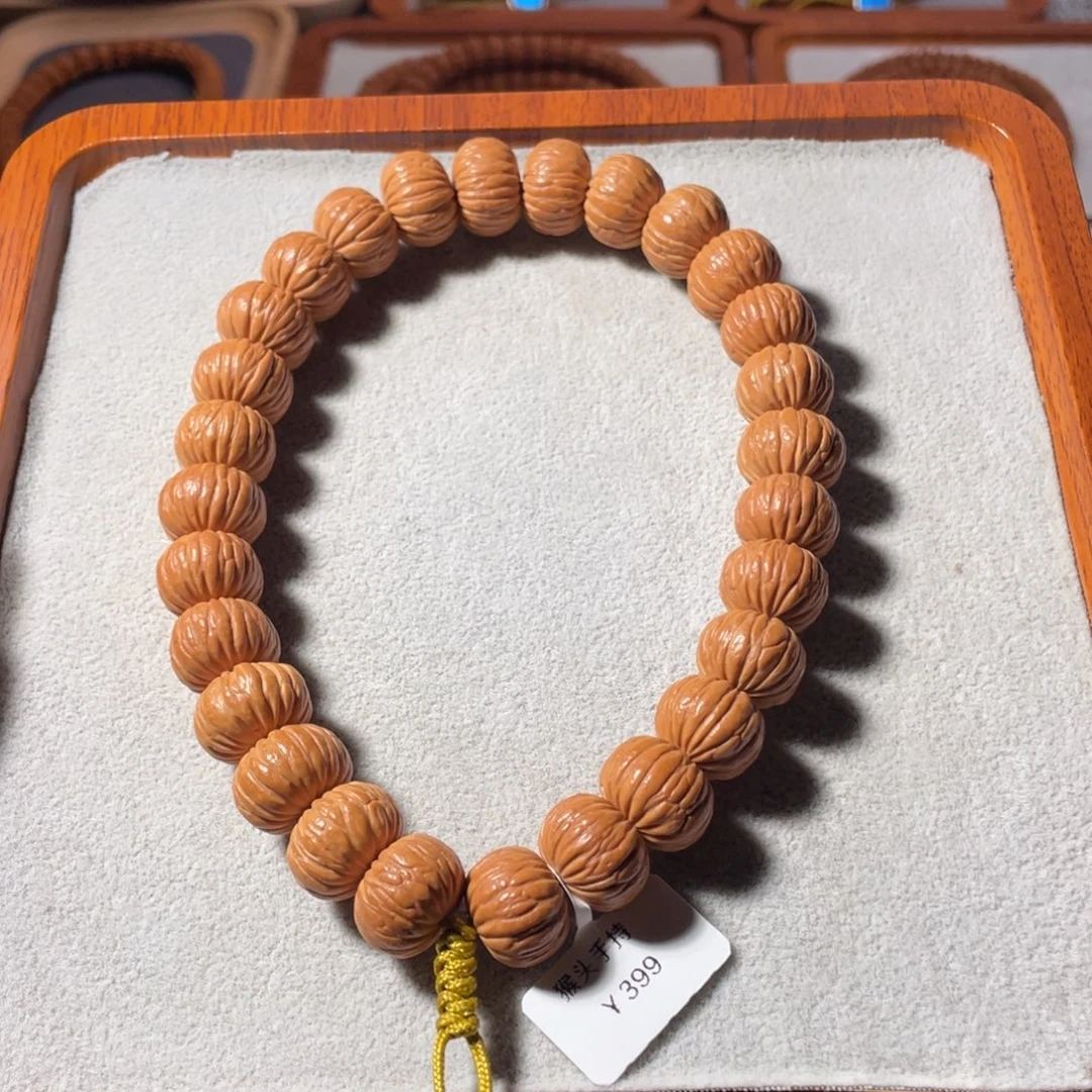 金刚菩提吊坠精品猴头手持15