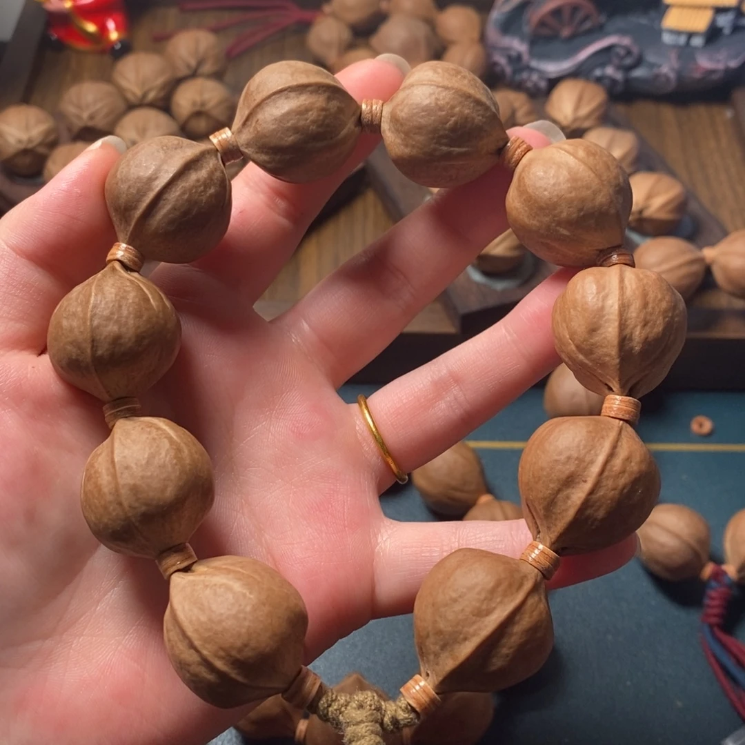 橄榄核手串/手链2326梅林铁三花橄榄核