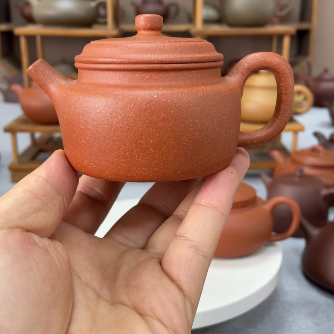紫砂茶壶降坡泥德中