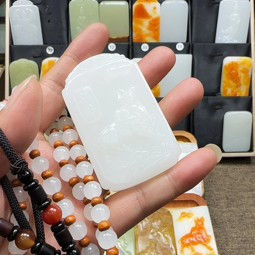 沙***鹰一物一拍双面生肖牛