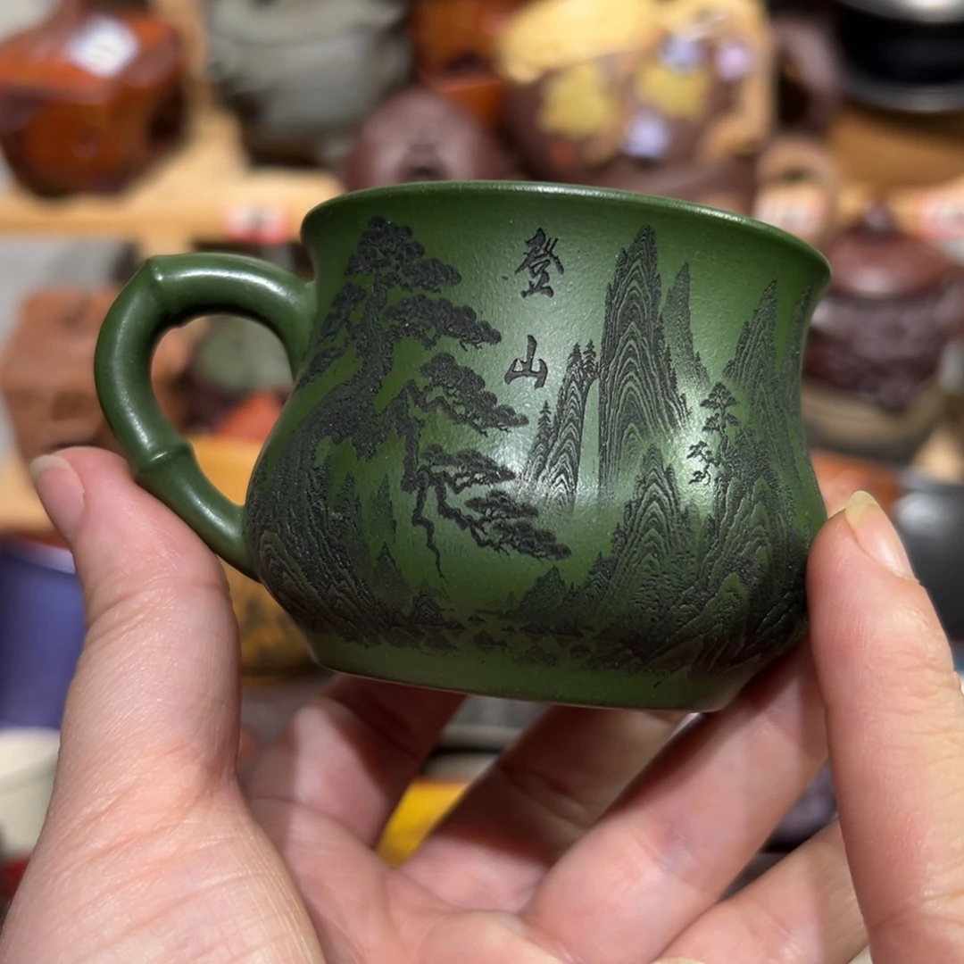 茶杯紫砂宜兴紫砂主人杯