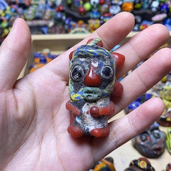 颈饰琉璃微瑕不退换