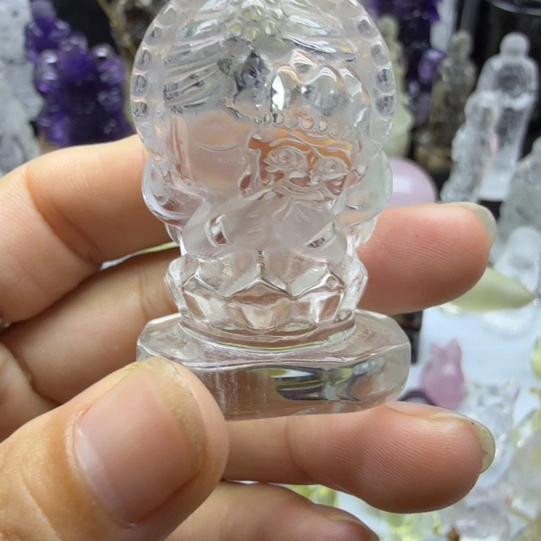 未镶嵌水晶珠宝半成品