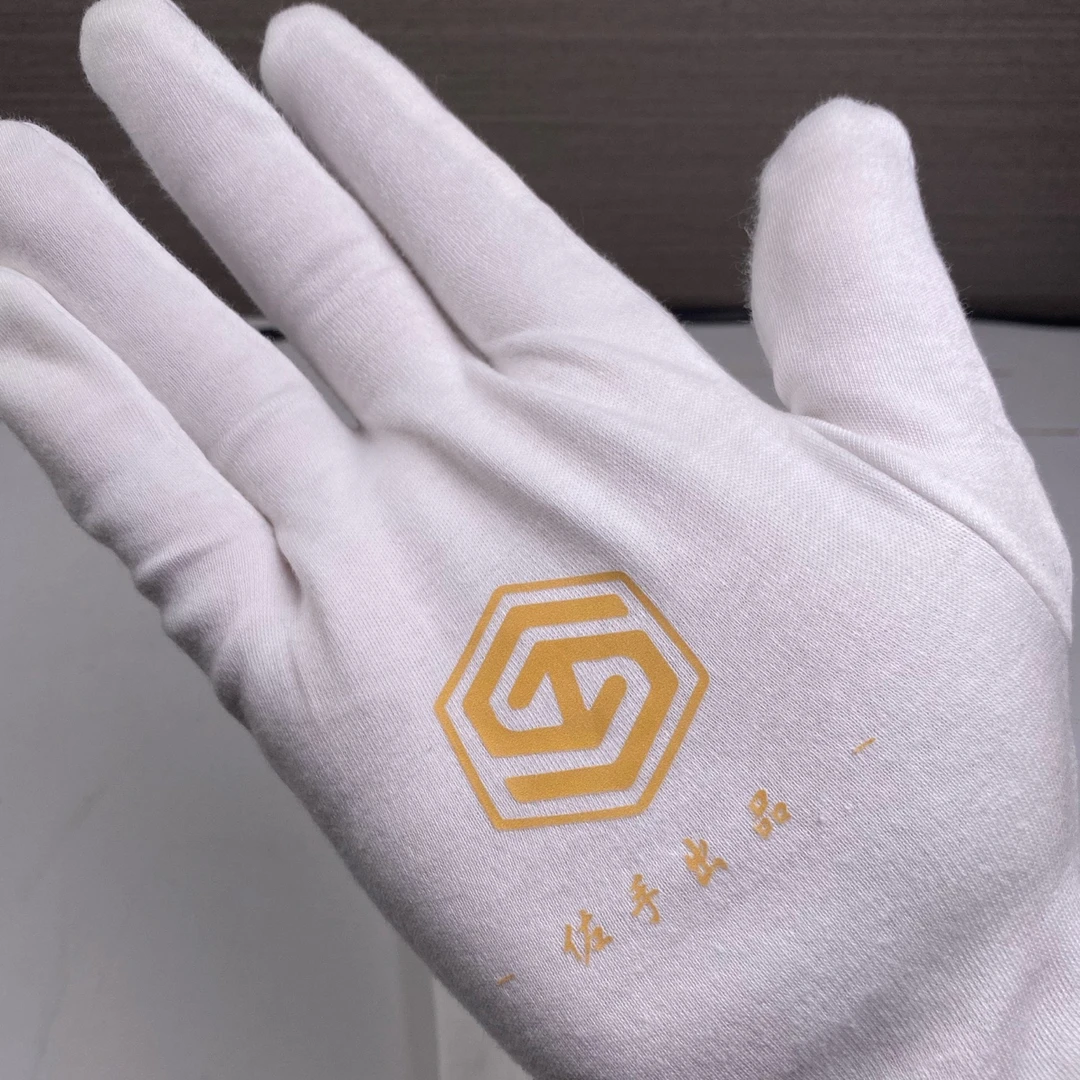 佐手定制纯棉手套,文玩纯棉手套盘串专用