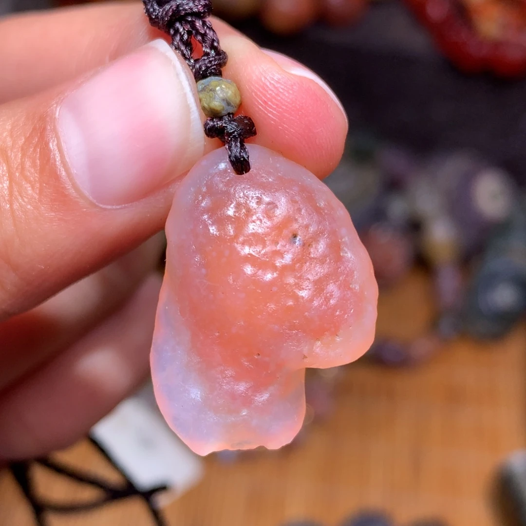 未镶嵌玛瑙/玉髓珠宝半成品