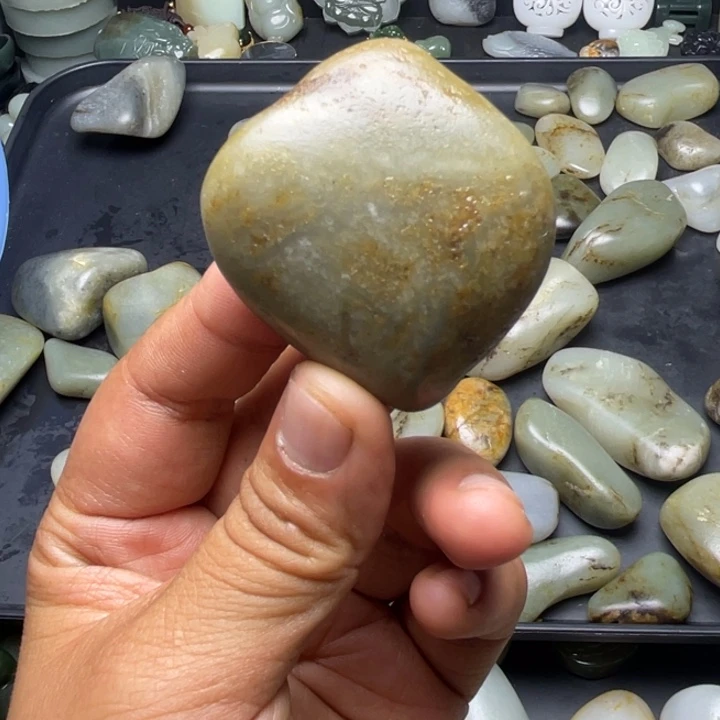 木***緣未镶嵌和田玉珠宝半成品