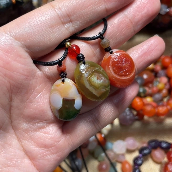 玛瑙/玉髓合金手链