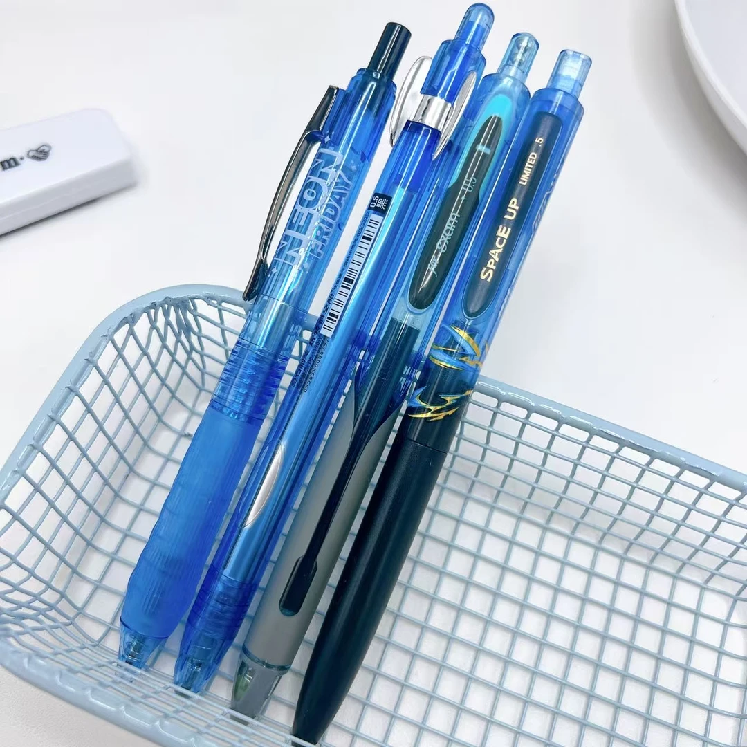 【黑墨/4支】A12蓝杆,黑时空/5A/星期五/玩转..掉封蜡不售后