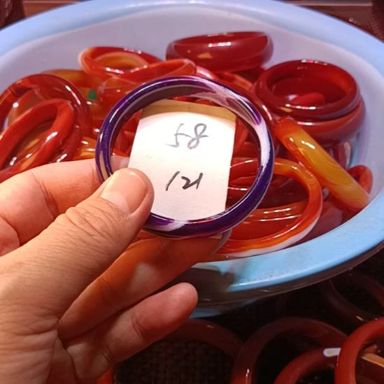 玛瑙/玉髓未镶嵌手镯